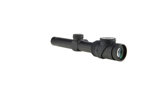 Trijicon AccuPoint 1-6x24mm Riflescope - Standard Duplex Crosshair with Green Dot - 30mm Tube, Matte Black, Capped Adjusters Trijicon AccuPoint 1-6x24mm Riflescope - Standard Duplex Crosshair with Green Dot - 30mm Tube, Matte Black, Capped Adjusters