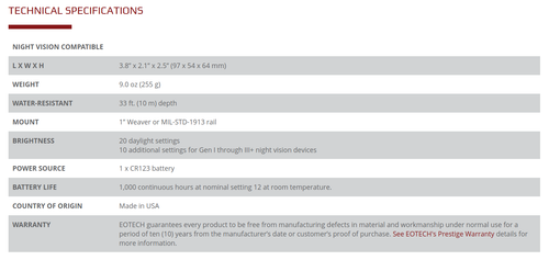EOTech XPS3 Holographic Weapon Sight - Black Model EOTech XPS3 Holographic Weapon Sight - Black Model