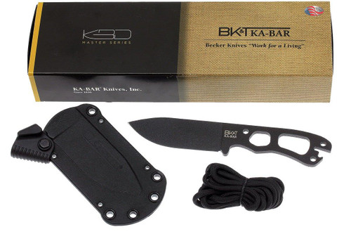 KA-BAR BK11 Becker Necker Neck Knife - 3.25" 1095 Cro-Van Carbon Steel Blade, Kydex Sheath KA-BAR BK11 Becker Necker Neck Knife - 3.25" 1095 Cro-Van Carbon Steel Blade, Kydex Sheath
