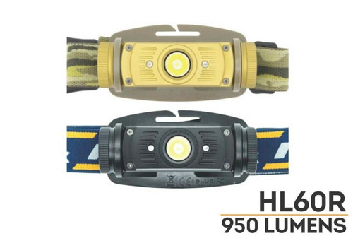 Fenix HL60R USB Rechargeable Headlamp - 5-950 Lumens Fenix HL60R USB Rechargeable Headlamp - 5-950 Lumens