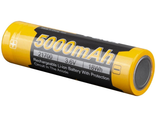 Fenix ARB-L21-5000 Rechargeable Battery - High-capacity 21700 Li-ion Rechargeable Battery Built For More Power And Longer Runtimes Fenix ARB-L21-5000 Rechargeable Battery - High-capacity 21700 Li-ion Rechargeable Battery Built For More Power And Longer Runtimes