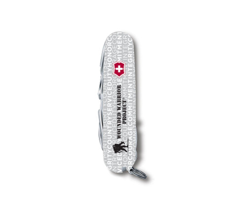 Victorinox Swiss Army Tinker Multi-Tool Knife - Wounded Warrior Jargon Print Edition, 12 Total Tools Victorinox Swiss Army Tinker Multi-Tool Knife - Wounded Warrior Jargon Print Edition, 12 Total Tools