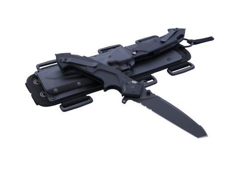 Extrema Ratio Knives Glauca B1 Folding Knife - 4.4" N690 Blade, Black Anodized Aluminum Handles Extrema Ratio Knives Glauca B1 Folding Knife - 4.4" N690 Blade, Black Anodized Aluminum Handles