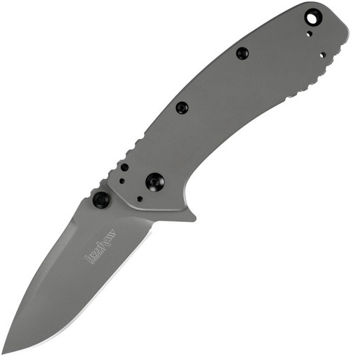 Kershaw 1556Ti Cryo II Assisted Flipper Knife - 3.25" Plain Blade, Rick Hinderer Framelock Design Kershaw 1556Ti Cryo II Assisted Flipper Knife - 3.25" Plain Blade, Rick Hinderer Framelock Design