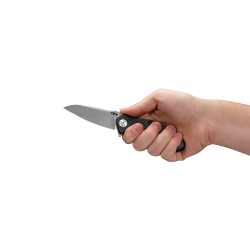 Zero Tolerance 0770CF Assisted Flipper - 3.25" S35VN Stonewash Blade, Carbon Fiber Handles Zero Tolerance 0770CF Assisted Flipper - 3.25" S35VN Stonewash Blade, Carbon Fiber Handles