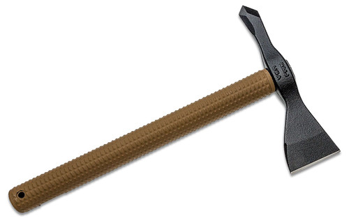 American Tomahawk Company Model 1 Coyote Brown Tomahawk - 14.125" Overall, Black Head, Dupont Supertough Coyote Brown Nylon Handle, Kydex Sheath with MOC Straps American Tomahawk Company Model 1 Coyote Brown Tomahawk - 14.125" Overall, Black Head, Dupont Supertough Coyote Brown Nylon Handle, Kydex Sheath with MOC Straps