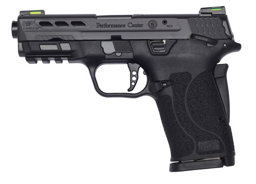 Smith & Wesson 13223 Performance Center M&P Shield EZ M2.0 9mm Luger 3.83" 8+1 Matte Black Black Armornite Stainless Steel Ported Slide Black Polymer Grip Smith & Wesson 13223 Performance Center M&P Shield EZ M2.0 9mm Luger 3.83" 8+1 Matte Black Black Armornite Stainless Steel Ported Slide Black Polymer Grip
