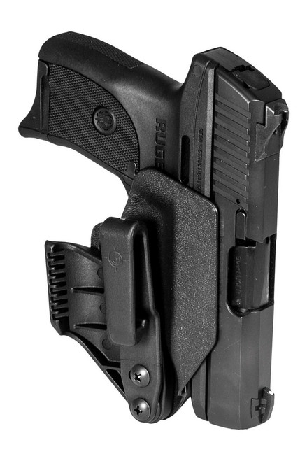 MFT Minimalist Inside Waistband Holster - Fits Ruger EC9/EC9S And LC9/LC9S, Ambidextrous, Black Kydex,Includes 1.5" Belt Attachment MFT Minimalist Inside Waistband Holster - Fits Ruger EC9/EC9S And LC9/LC9S, Ambidextrous, Black Kydex,Includes 1.5" Belt Attachment