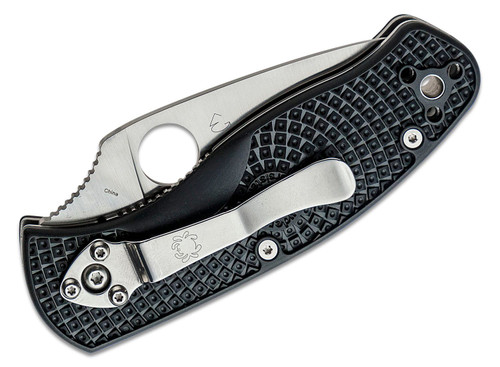 Spyderco Persistence Lightweight Folding Knife - 2.77" SpyderEdge Blade, Black FRN Handles Spyderco Persistence Lightweight Folding Knife - 2.77" SpyderEdge Blade, Black FRN Handles