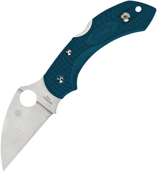 Spyderco Dragonfly 2 Lightweight Folding Knife - 2.28" K390 Satin Wharncliffe Plain Blade, Blue FRN Handles Spyderco Dragonfly 2 Lightweight Folding Knife - 2.28" K390 Satin Wharncliffe Plain Blade, Blue FRN Handles