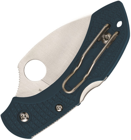 Spyderco Dragonfly 2 Lightweight Folding Knife - 2.28" K390 Satin Wharncliffe Plain Blade, Blue FRN Handles Spyderco Dragonfly 2 Lightweight Folding Knife - 2.28" K390 Satin Wharncliffe Plain Blade, Blue FRN Handles