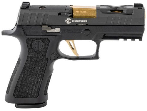 Sig Sauer P320V002 P320 XCarry Spectre 9mm Luger 3.90" 17+1 Black Frame with Rail Black Nitron Stainless Steel Slide Black XCompact Laser Engraved Polymer Grip Includes XRay3 Day/Night Sights & 2 Mags