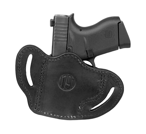 1791 Gunleather Ultra Custom Belt Holster Compact - OWB Holster with Memory-Lok, Leather, NightSky Black, Right Hand 1791 Gunleather Ultra Custom Belt Holster Compact - OWB Holster with Memory-Lok, Leather, NightSky Black, Right Hand