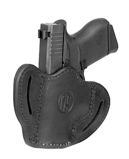 1791 Gunleather Ultra Custom Belt Holster Compact - OWB Holster with Memory-Lok, Leather, NightSky Black, Right Hand 1791 Gunleather Ultra Custom Belt Holster Compact - OWB Holster with Memory-Lok, Leather, NightSky Black, Right Hand