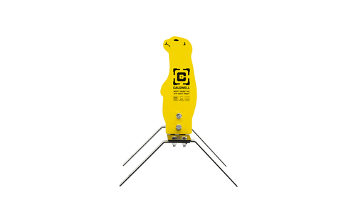 Caldwell AR500 Prairie Dog Auto Reset Steel Target - Yellow Caldwell AR500 Prairie Dog Auto Reset Steel Target - Yellow