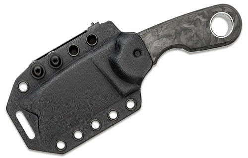 Viper Knives Berus 1 Fixed Blade Knife - 2.44" M390 Stonewashed Drop Point Blade, Carbon Fiber Handles, Kydex Sheath Viper Knives Berus 1 Fixed Blade Knife - 2.44" M390 Stonewashed Drop Point Blade, Carbon Fiber Handles, Kydex Sheath