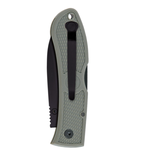 KA-BAR Dozier Hunter Foliage Green - 3" Black Blade, Foliage Green Zytel Handles KA-BAR Dozier Hunter Foliage Green - 3" Black Blade, Foliage Green Zytel Handles
