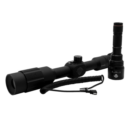 Accufire Technology NOCTIS TR1 Night Vision Scope - 30mm Tube, 3.2-22x60mm, Illuminated Multi Reticle, Range Finder