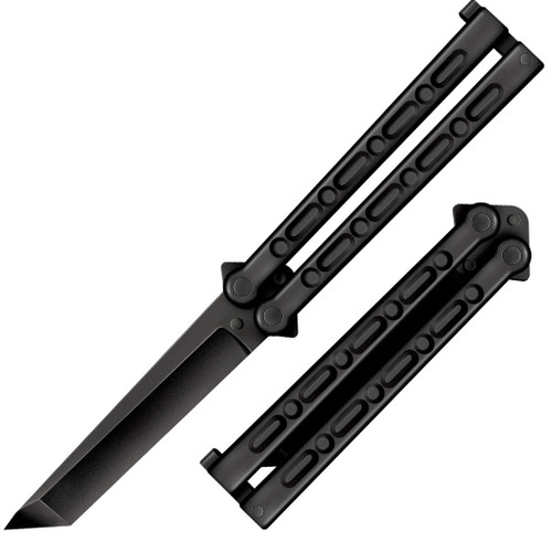 Cold Steel Balisong Butterfly Trainer - 5" Tanto Griv-Ex Blade and Handles
