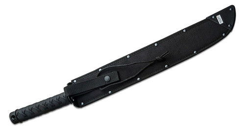 Cold Steel 97TKLZ Tactical Wakizashi Machete - 18" Carbon Steel Blade, Polypropylene Handles, Cor-Ex Sheath Cold Steel 97TKLZ Tactical Wakizashi Machete - 18" Carbon Steel Blade, Polypropylene Handles, Cor-Ex Sheath