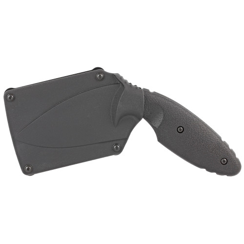 KA-BAR TDI Law Enforcement Fixed Knife - 2-5/16" Black Plain Blade, Zytel Handles, Hard Plastic Sheath KA-BAR TDI Law Enforcement Fixed Knife - 2-5/16" Black Plain Blade, Zytel Handles, Hard Plastic Sheath
