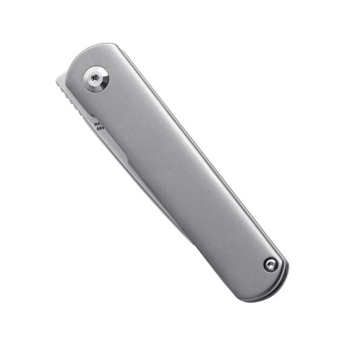 Kizer Knives Feist Front Flipper - 2.83" S35VN Drop Point Blade, Titanium Handles Kizer Knives Feist Front Flipper - 2.83" S35VN Drop Point Blade, Titanium Handles
