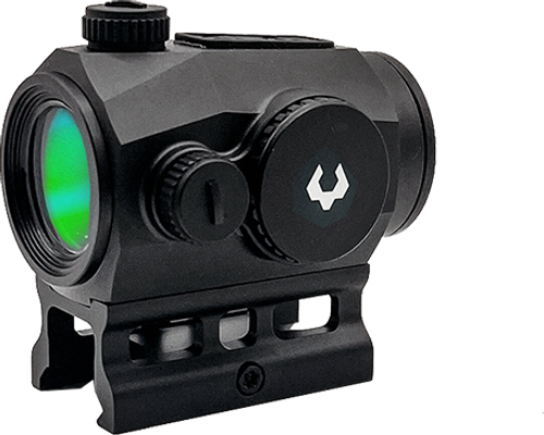 Viridian GDO 25 Green Dot Electro Optic - 2 MOA Green Dot, 25mm Objective, Black, Quick Detach Mount