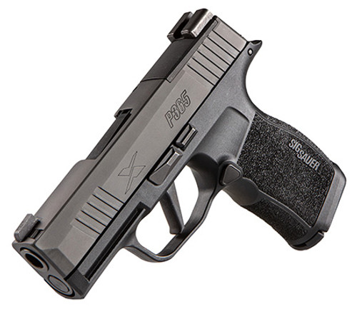 Sig Sauer 365X9BXR3MS P365 X 9mm Luger Caliber with 3.10" Barrel, 12+1 Capacity, Overall Black Finish Stainless Steel, Serrated/Optic Cut Nitron Slide, Polymer Grip & Manual Safety Includes 2 Mags Sig Sauer 365X9BXR3MS P365 X 9mm Luger Caliber with 3.10" Barrel, 12+1 Capacity, Overall Black Finish Stainless Steel, Serrated/Optic Cut Nitron Slide, Polymer Grip & Manual Safety Includes 2 Mags