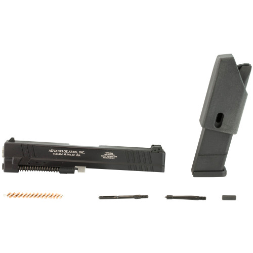 Advantage Arms 22LR Conversion Kit Fits Springfield Armory XD 9/40 - 4.49" Barrel, Fits Springfield Armory XD 9/40, Non-XDM Frames Only, Does Not Fit 3" Sub-compact, With Range Bag, Black Finish, 10Rd, 1-10Rd Magazine