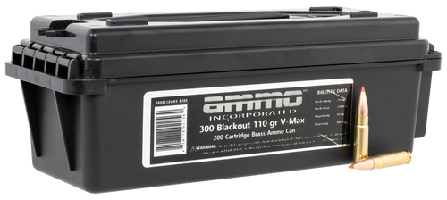 Ammo Incorporated 300B110VMXB200 Signature 300 Blackout 110 gr V-Max - 200 Round Box