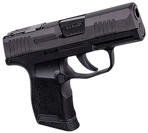 Sig Sauer 3659SAS P365 SAS 9mm Luger Caliber with 3.10" Barrel, 10+1 Capacity, Overall Black Finish Stainless Steel, Serrated Nitron Slide & Polymer Grip Sig Sauer 3659SAS P365 SAS 9mm Luger Caliber with 3.10" Barrel, 10+1 Capacity, Overall Black Finish Stainless Steel, Serrated Nitron Slide & Polymer Grip