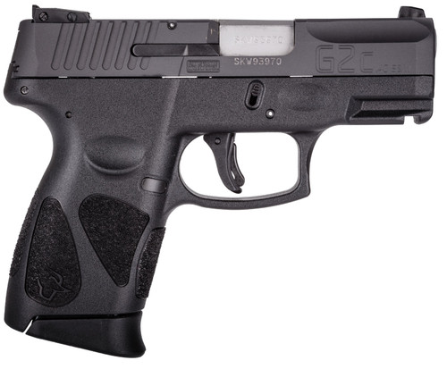 Taurus 1-G2C4031-10 G2c 40 S&W Caliber with 3.20" Barrel, 10+1 Capacity, Black Finish Picatinny Rail Frame, Serrated Matte Black Steel Slide & Polymer Grip Includes 2 Mags