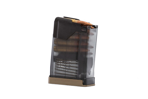 Lancer L5 Advanced Warfighter 300 Blackout Magazine - 10Rd, Translucent Smoke Lancer L5 Advanced Warfighter 300 Blackout Magazine - 10Rd, Translucent Smoke