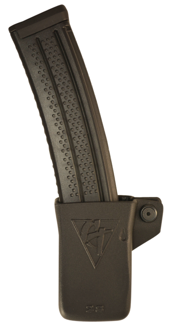 Comp-Tac Pistol Caliber Carbine (PCC) Mag Pouch-PLM - Fits CZ Scorpion, 9mm, Kydex, Black