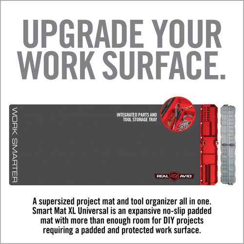 Real Avid Smart Matt XL - Cleaning Mat - 47.25"x19.625", Integrated Parts Storage Real Avid Smart Matt XL - Cleaning Mat - 47.25"x19.625", Integrated Parts Storage