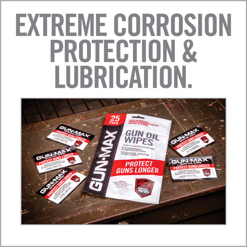 Real Avid Gun-Max Wipes - Cleaning Pads, 25 Pack, Pop Up Canister Real Avid Gun-Max Wipes - Cleaning Pads, 25 Pack, Pop Up Canister