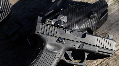 AmeriGlo Haven Red Dot Carry-Ready™ Combo - 5.0 MOA Red Dot, Adjustable LED, RMR Footprint, Black