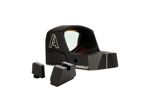 AmeriGlo Haven Red Dot Carry-Ready™ Combo - 5.0 MOA Red Dot, Adjustable LED, RMR Footprint, Black