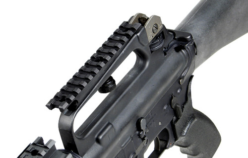 UTG Single Rail Carry Handle Mount For AR15/M16 - Black Aluminum UTG Single Rail Carry Handle Mount For AR15/M16 - Black Aluminum