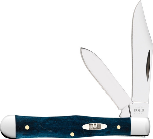 Case Knives Father’s Day 2022 Small Swell Center Jack - Mediterranean Blue Bone Handle