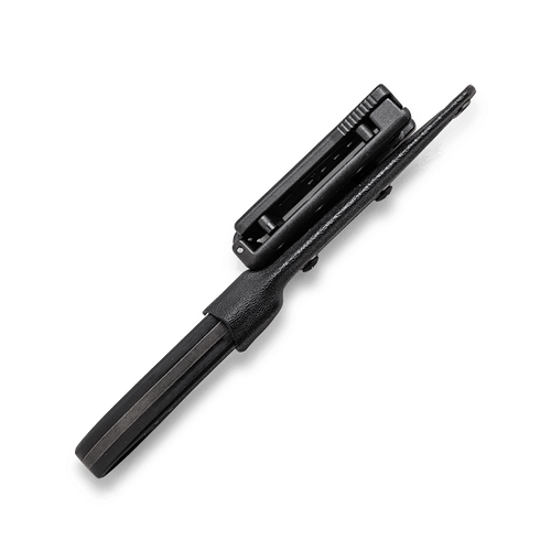 CobraTec Knives D2 Skinner Fixed Blade - 3.75" D2 Blade, Black G10 Handles CobraTec Knives D2 Skinner Fixed Blade - 3.75" D2 Blade, Black G10 Handles