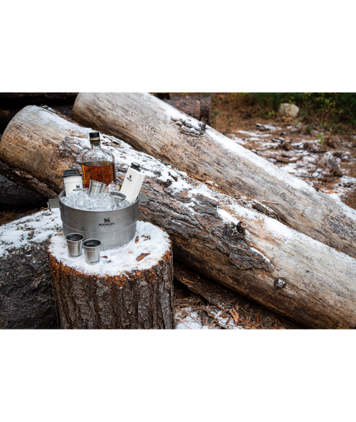 Stanley Adventure Pre-Party Shotglass Flask Set - Matte Black Stanley Adventure Pre-Party Shotglass Flask Set - Matte Black