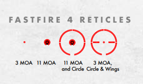 Burris FastFire IV Red Dot - Multi-Reticle System, Matte Finish, Black Burris FastFire IV Red Dot - Multi-Reticle System, Matte Finish, Black