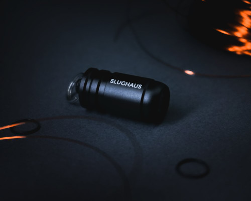 Slughaus BULL3T Micro Key Chain Flashlight - Black
