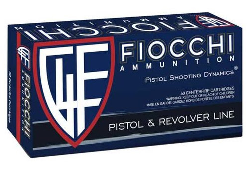 Fiocchi Shooting Dynamics Ammunition 9mm Luger 115 Grain Jacketed Hollow Point - Box of 50