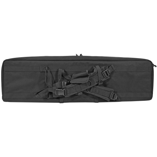 GPS Tactical Double Rifle Case - Black, 42", 600 Denier Polyester GPS Tactical Double Rifle Case - Black, 42", 600 Denier Polyester