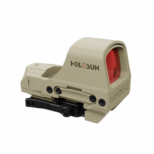 Holosun HE510C-GR-FDE Reflex Sight - FDE Color Scheme - Green LED Dot Sight Holosun HE510C-GR-FDE Reflex Sight - FDE Color Scheme - Green LED Dot Sight