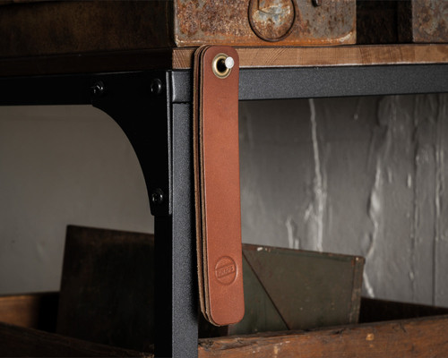 Knafs Co. Leather Honing Strop for Pocket Knives