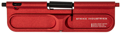 Strike Industries Billet Ultimate Dust Cover for .223/5.56 - Red Strike Industries Billet Ultimate Dust Cover for .223/5.56 - Red