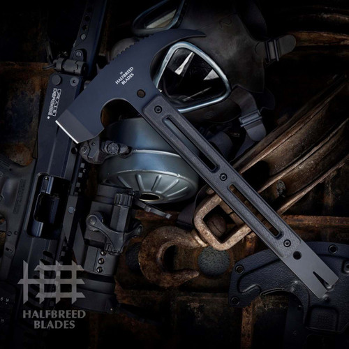 Halfbreed Blades MFE-01 Rhino Tool - Rescue Axe with Kydex Sheath Halfbreed Blades MFE-01 Rhino Tool - Rescue Axe with Kydex Sheath